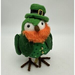 2019 Goldy Target Featherly Friends Bird St Patricks Day Top Hat Vest Jacket